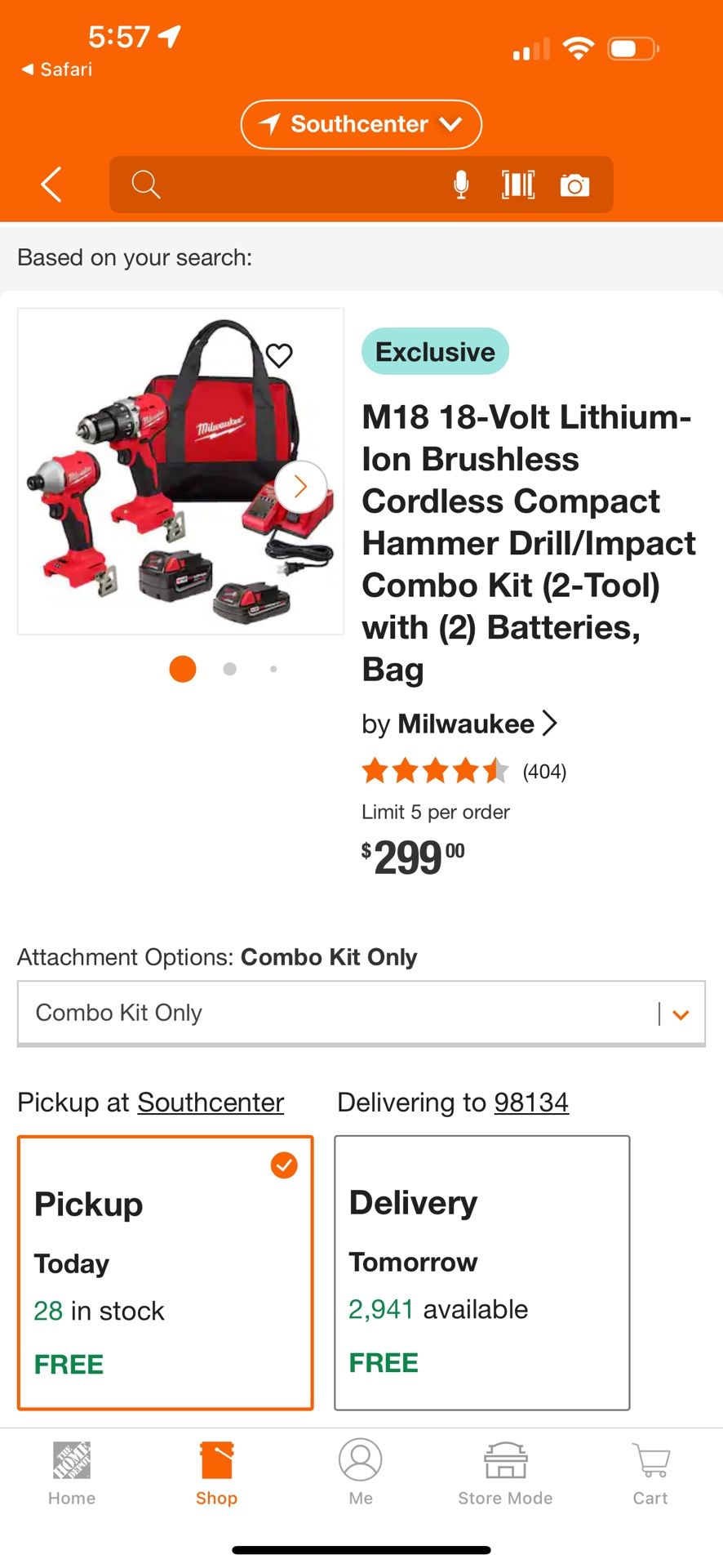 Milwaukee Tool Set