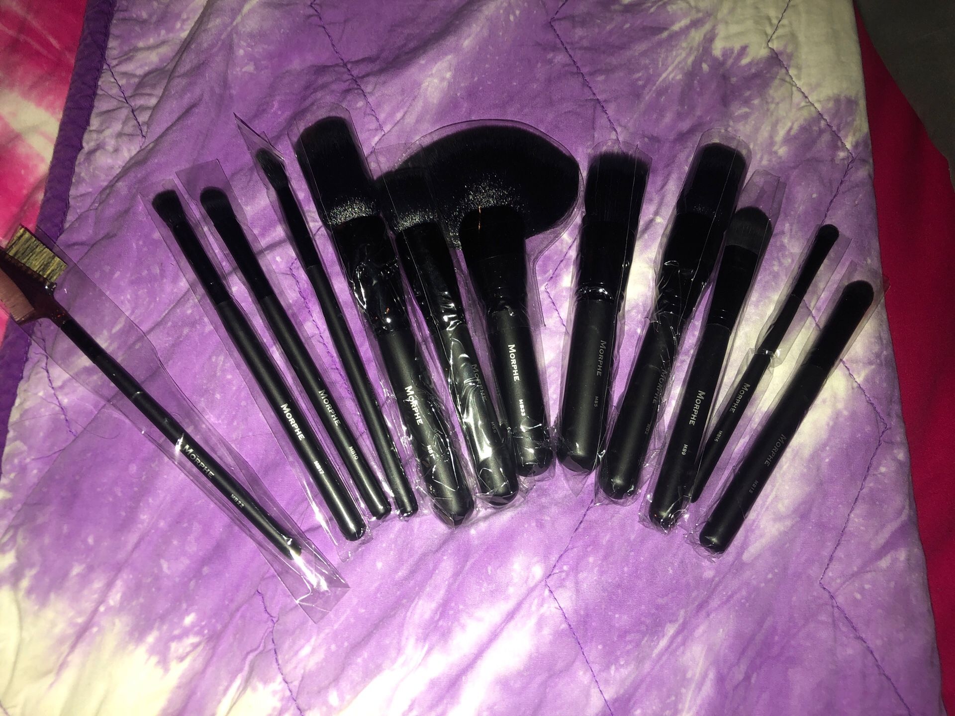 Makeup brush set