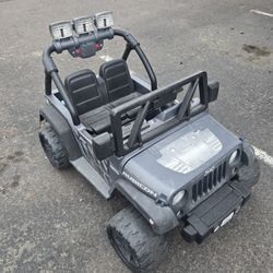 Jeep For Toodlers With A New Battery 
