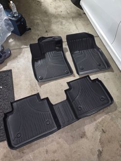 2023-2026 Honda Accord - Black All-Weather Rubber Car Floor Mats Set