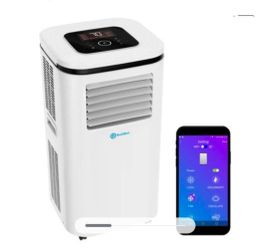 14,000 BTU Alexa ready portable air conditioner  w dehumidifier