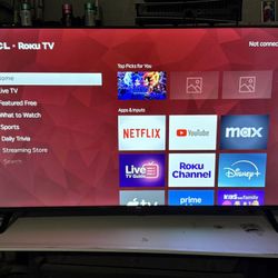 Roku tv 43’