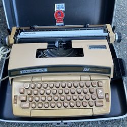(2) Vintage 1970s Smith Corona Electric Typewriter W/ Case  