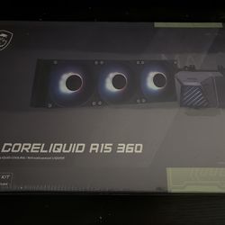 MSI MAG CORELIQUID A15 360mm RGB AIO Liquid CPU Cooler