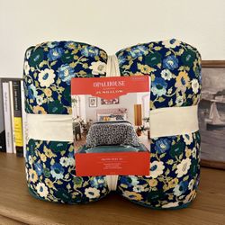 Opalhouse Full/Queen Printed Quilt & Sham Set