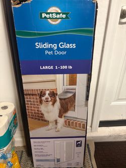 Sliding Glass Pet Door Large