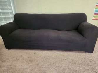 3-Seat Sofa with Slipcover