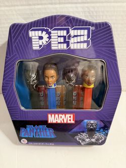 Pez Marvel Black Panther Tin 