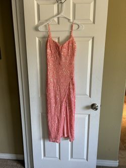 Pink Formal Dress Size Small
