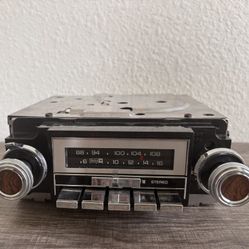 Delco GM2700 Car Stereo Radio | Woodgrain Knobs | Vintage Look | Sold As-Is