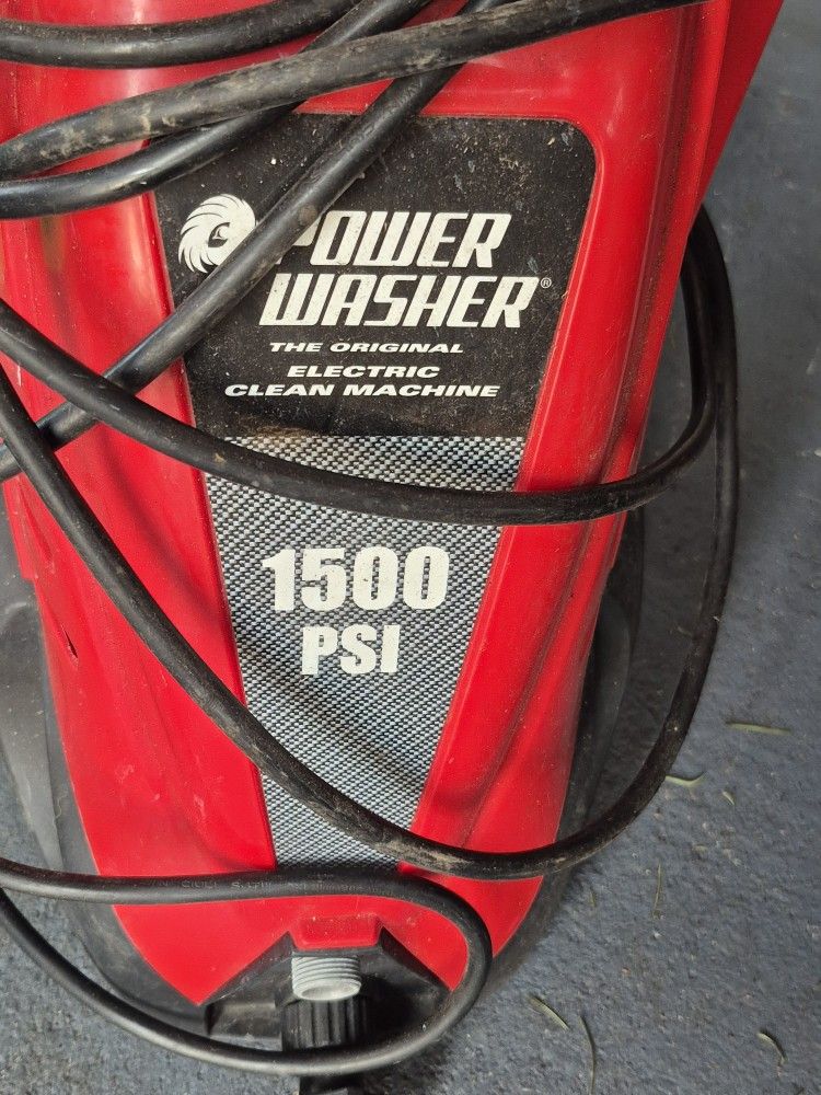 Power Washer The Original Electric Cleaning Machine 1500 Psi