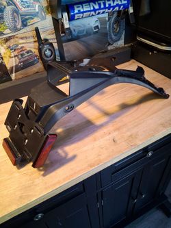 Husqvarna Fe501 license plate mount