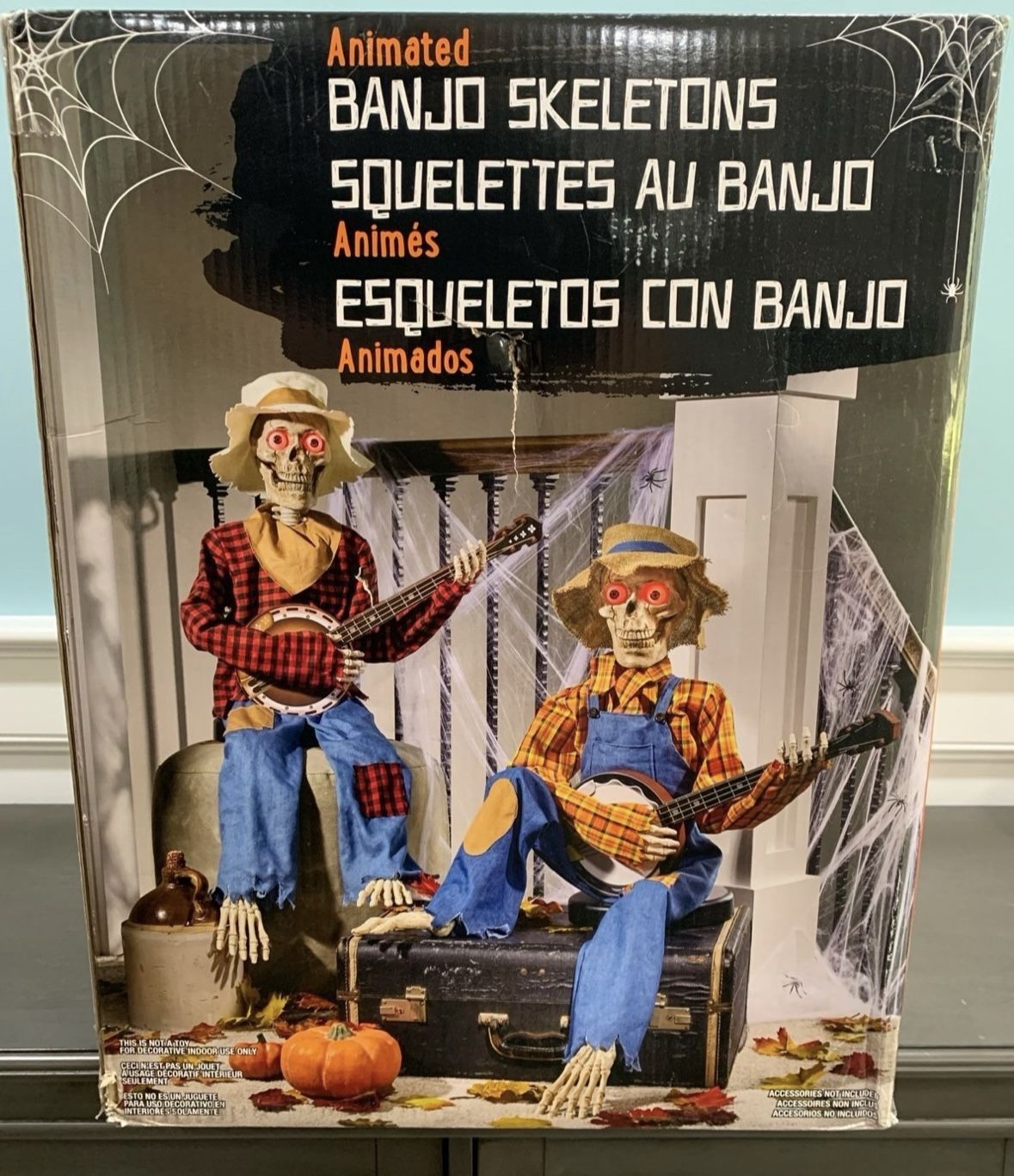 Dueling banjo skeletons from Costco