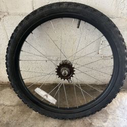 20” BMX Rear Wheel,Tube & Tire