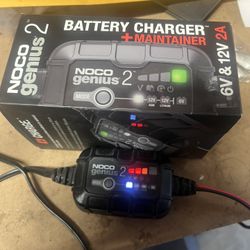 New NOCO Genius 2 Battery Charger/Tender