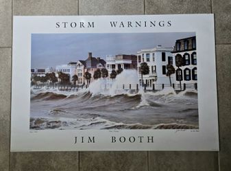 Storm Warnings by Jim Booth SIGNED Print Classic Edition 1988