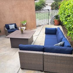 Patio Sectional Set/Outdoor Furniture/conversation Set/Cash Only