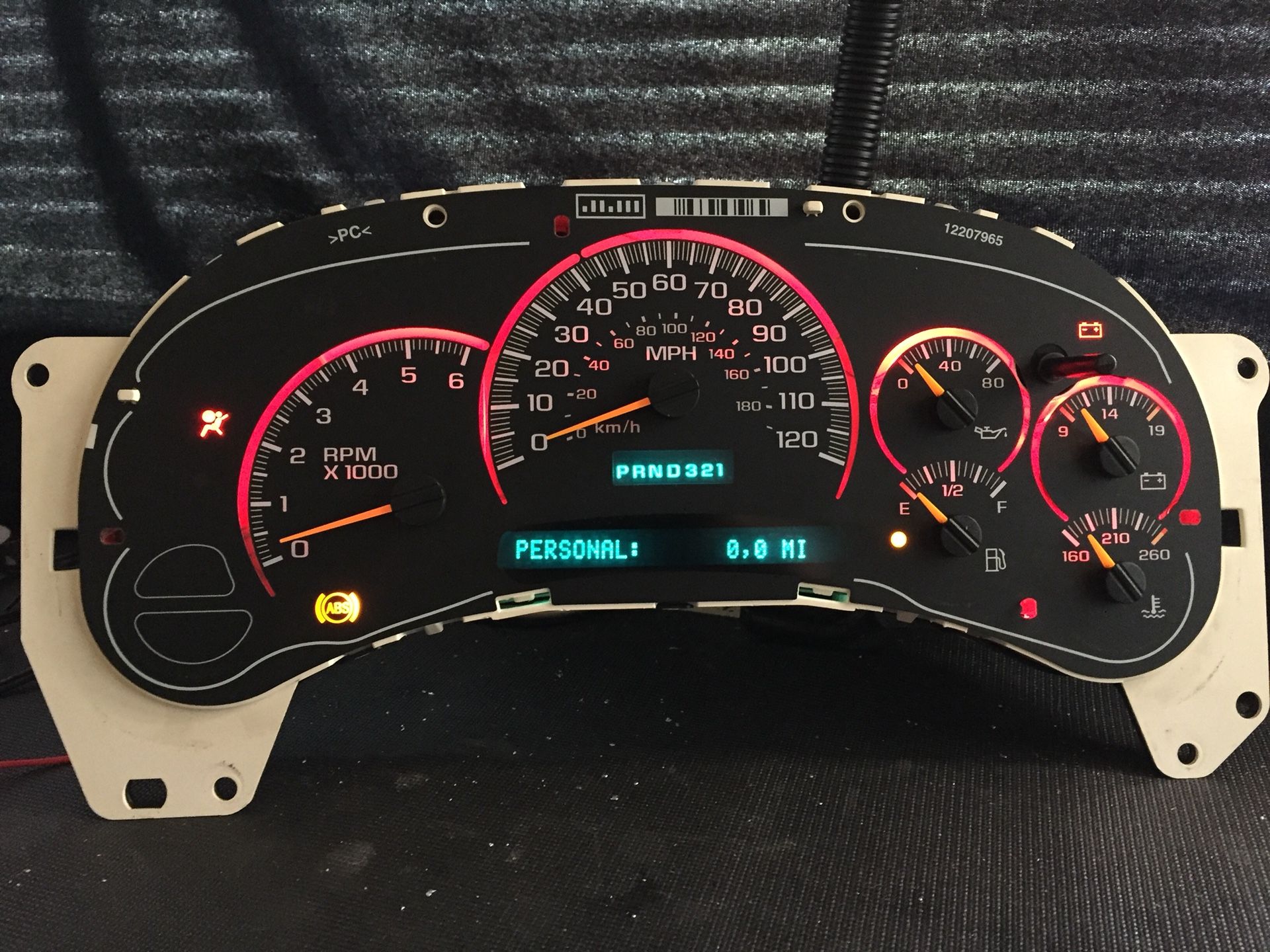 GMC chevy cadillac cluster repair