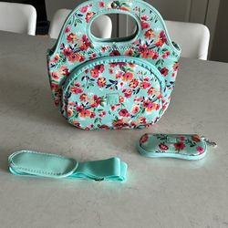 Lunch Box Bag With Matching Sunglass Case