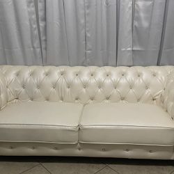 White Elegant Couch 