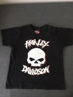 Harley Davidson Lafayette Louisiana Cajun Kid Tshirt Size 5/6 Sm