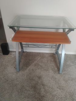 Glass Top Desk