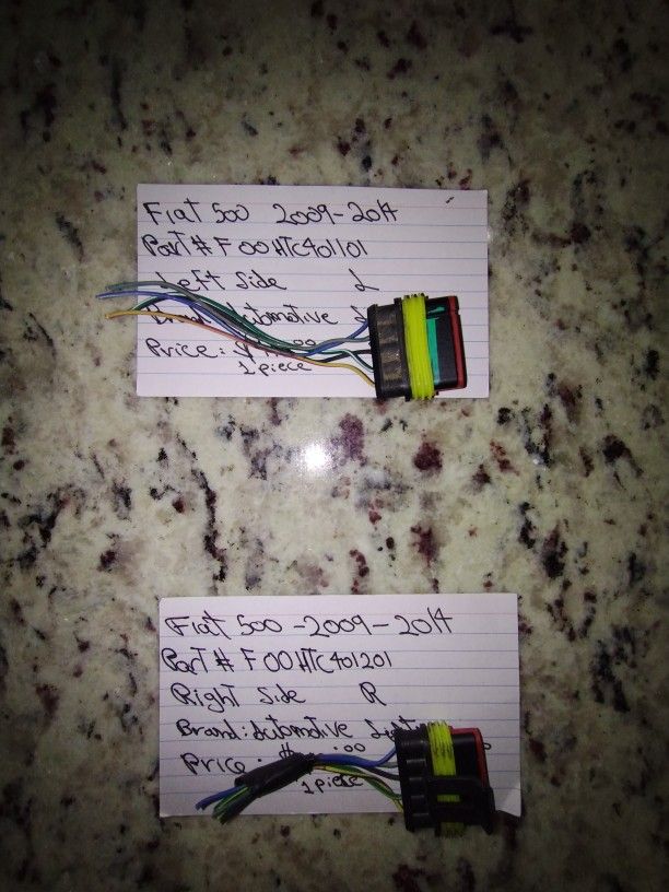 Fiat 500 Tail Light Harness