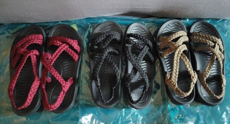 **NEW**BRAIDED SANDALS***$12. 00 EACH OR ALL 3 PAIRS FOR $25.00