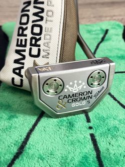 Scotty Cameron Titleist Putter Cameron & Crown Edition GOLO5 33”