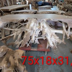 Driftwood Console Table 