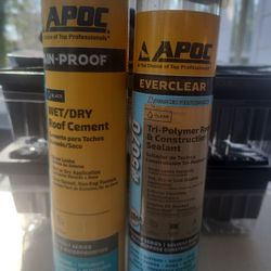 Apoc Wet/dry Roof Cement, Polymer Roof Sealant