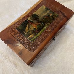 Powder box keepsake box