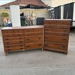 2  Matching Dressers
