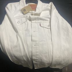 Levi’s White Jacket M