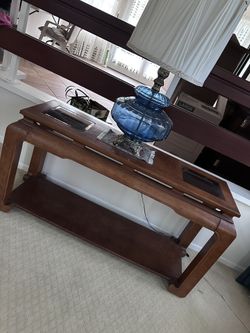 Solid Wood Entry Way Table 