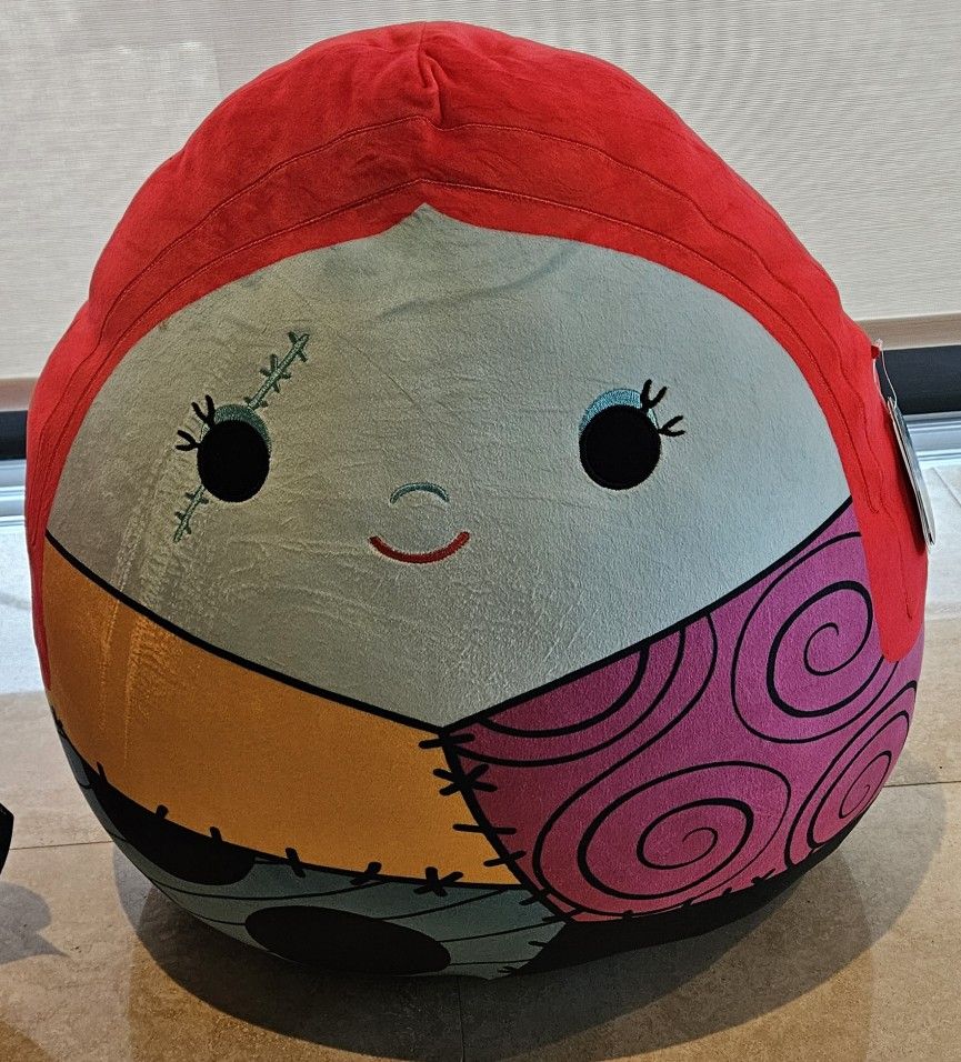Squishmallow Nightmare Before Christmas Sally Skellington Jumbo 20 Inches WT