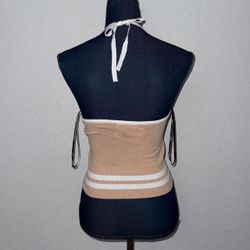 Forever 21 Women's Tan and Cream Vest(9)11