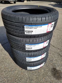 215 55 17 FALKEN SINCERA TIRES