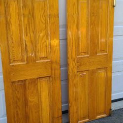 Wooden Swinging Door