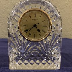 Large Waterford Crystal Clock