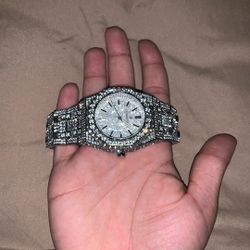 AP WATCH MOSINITE VVS Diamonds 