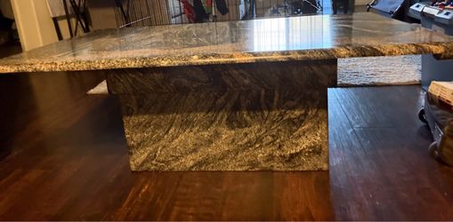 Granite coffee table