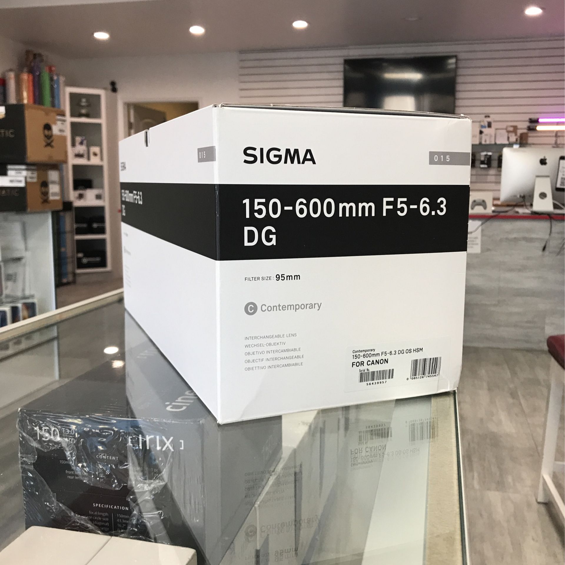 Sigma 150-500mm F5-6.3 For Canon EF (Corona Open 7 days!)
