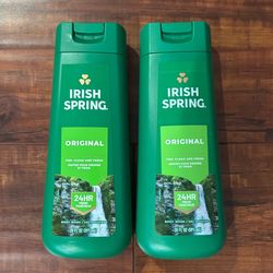 Irish Spring ORIGINAL Scent Body Wash: 20 oz Each (2 For $8) 