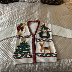 Christmas Sweater, Size Small 