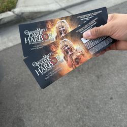 2 VIP TICKETS DARK HARBOR