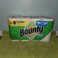 Pack 4 Rolls Paper Towels Bounty 