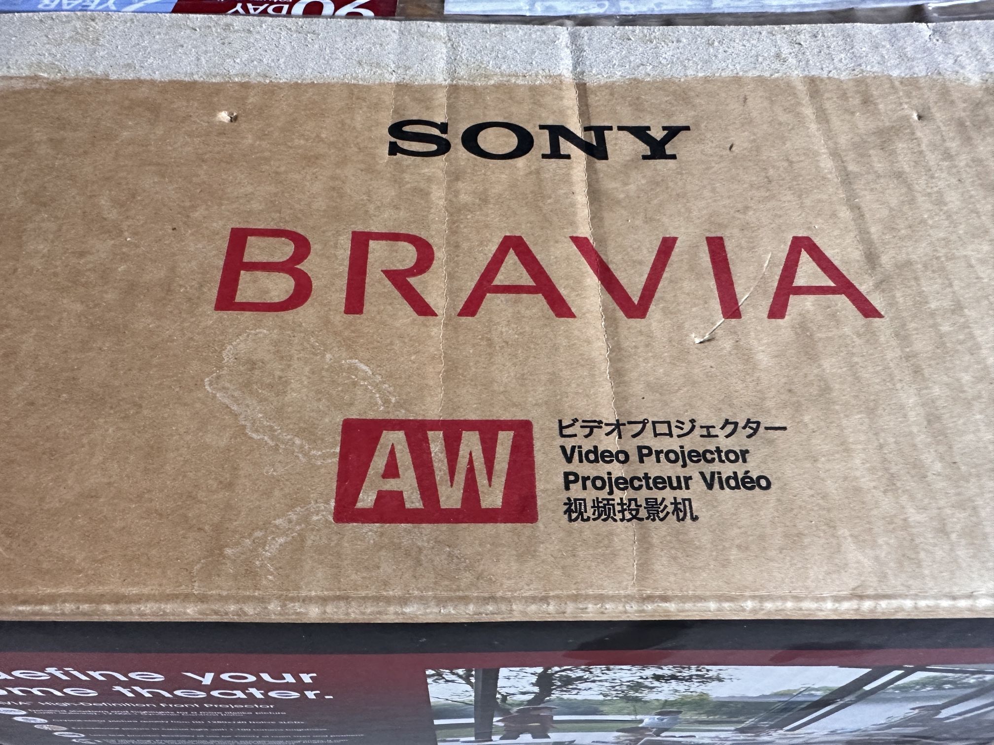 Sony Bravia AW Projector