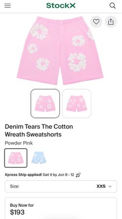 PINK Denim Tears shorts