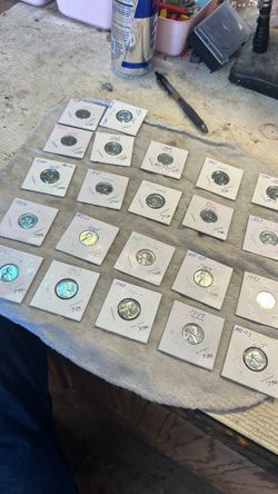 1943 Steel pennies all MS 60 to 63 excellent condition